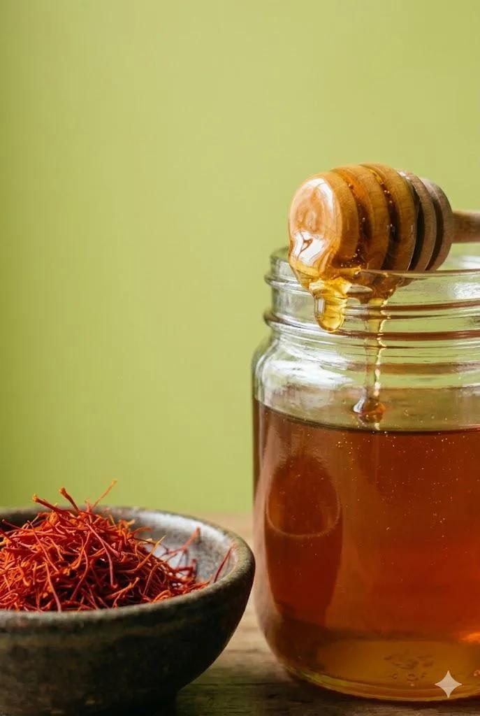 Raw honey and pure ingredients